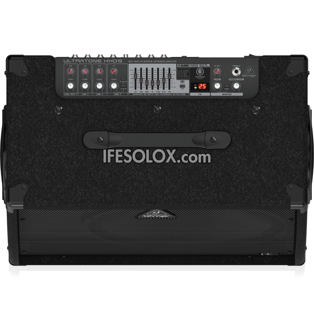 Behringer KXD15 600Watt 4-Channel PA System / Keyboard Amplifier with Original 15" TURBOSOUND Speaker - Brand New