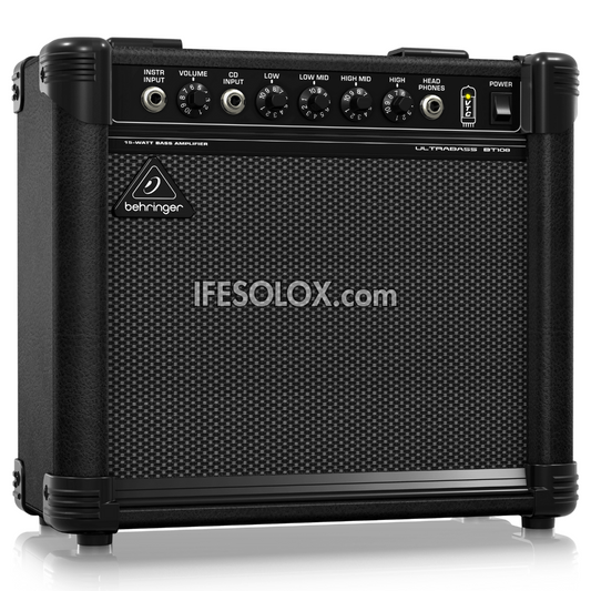 Behringer BT108 Ultra Compact Bass Amplifier with VTC-Technology and Original 8" Bugera Speaker - Brand New