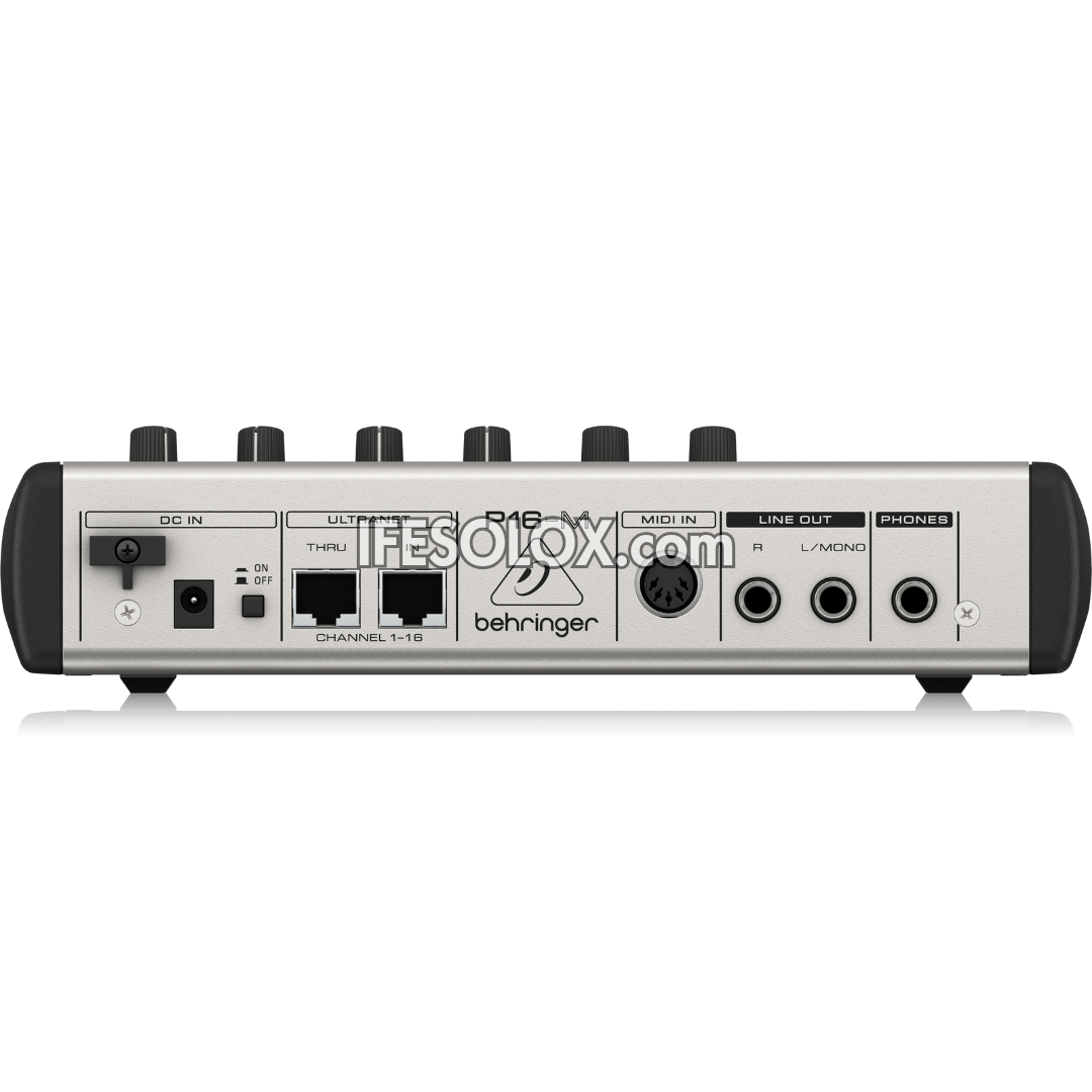 Behringer POWERPLAY P16-M 16-Channel Digital Personal Mixer - Brand New