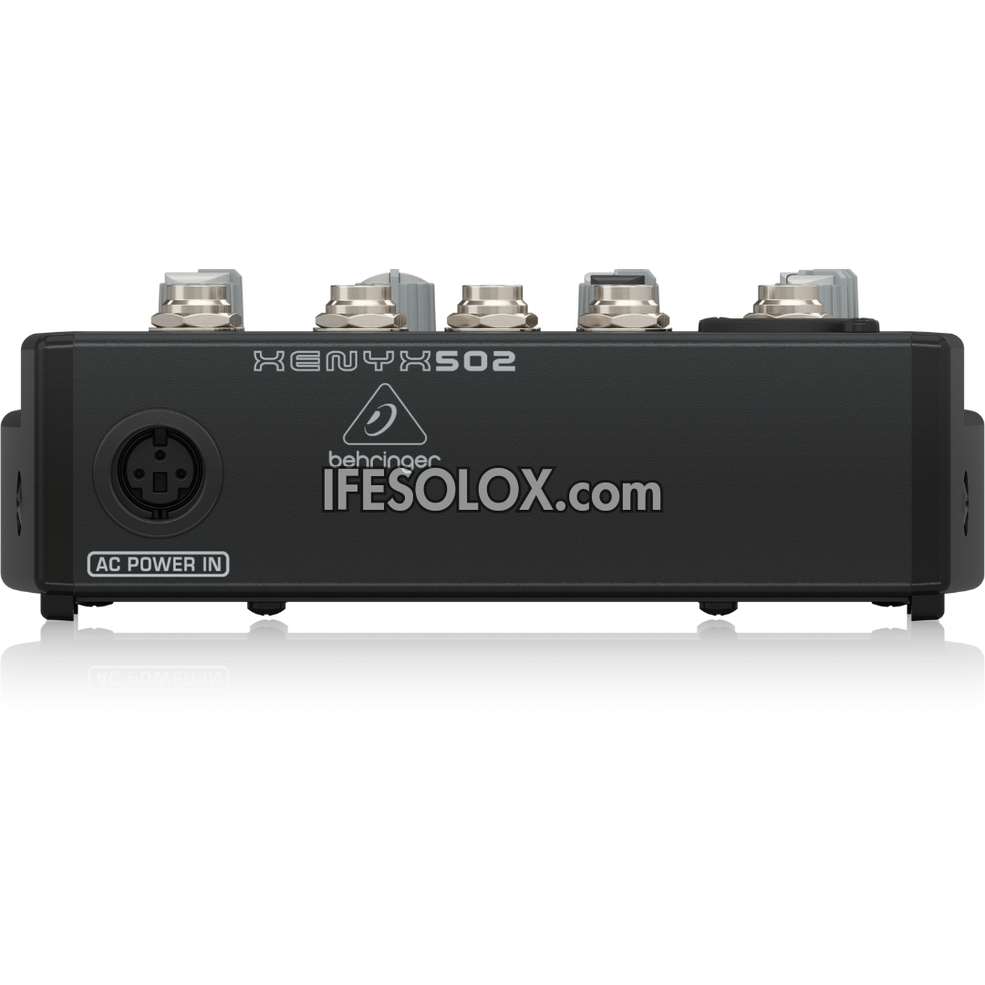 Behringer XENYX 502 Premium 5-Input 2-Bus Mixer with XENYX Mic Preamp and British EQ - Brand New