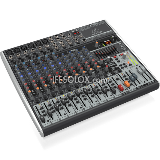 Behringer XENYX X1832USB 18-Input Mixer with XENYX Mic Preamps, Multi-FX Processors and USB Interface - Brand New