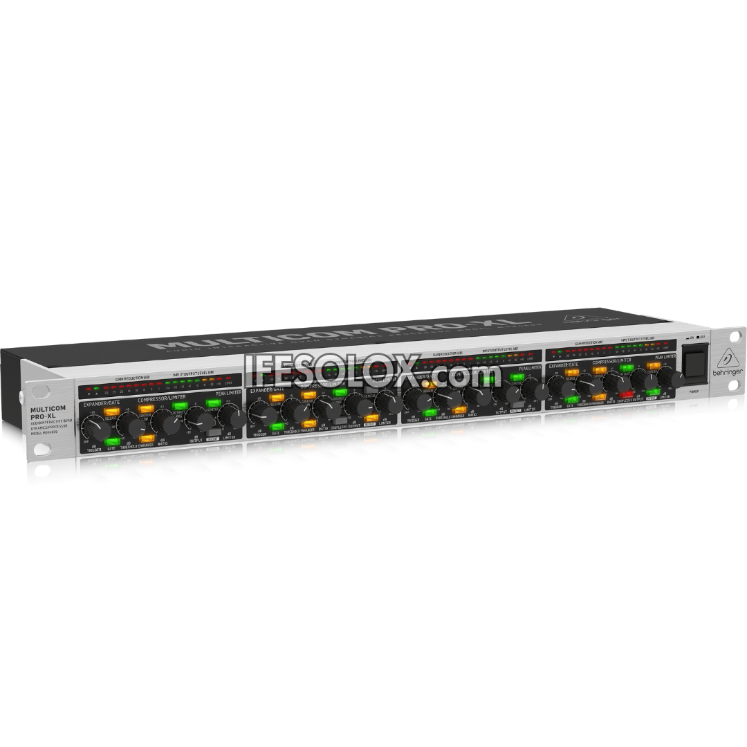 Behringer MDX4600 4-Channel MULTICOM PRO-XL Compressor/Gate/Peak Limiter with Enhancer - Brand New