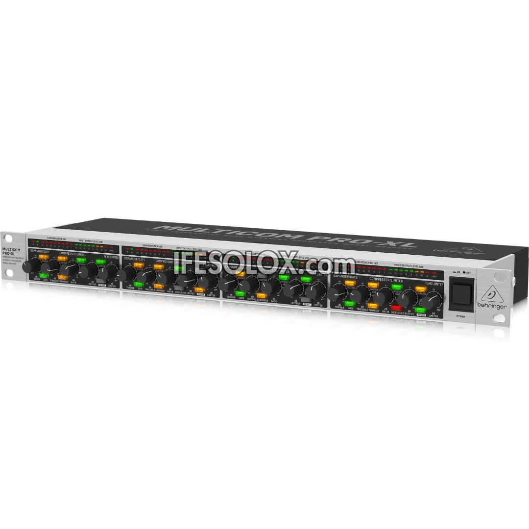 Behringer MDX4600 4-Channel MULTICOM PRO-XL Compressor/Gate/Peak Limiter with Enhancer - Brand New