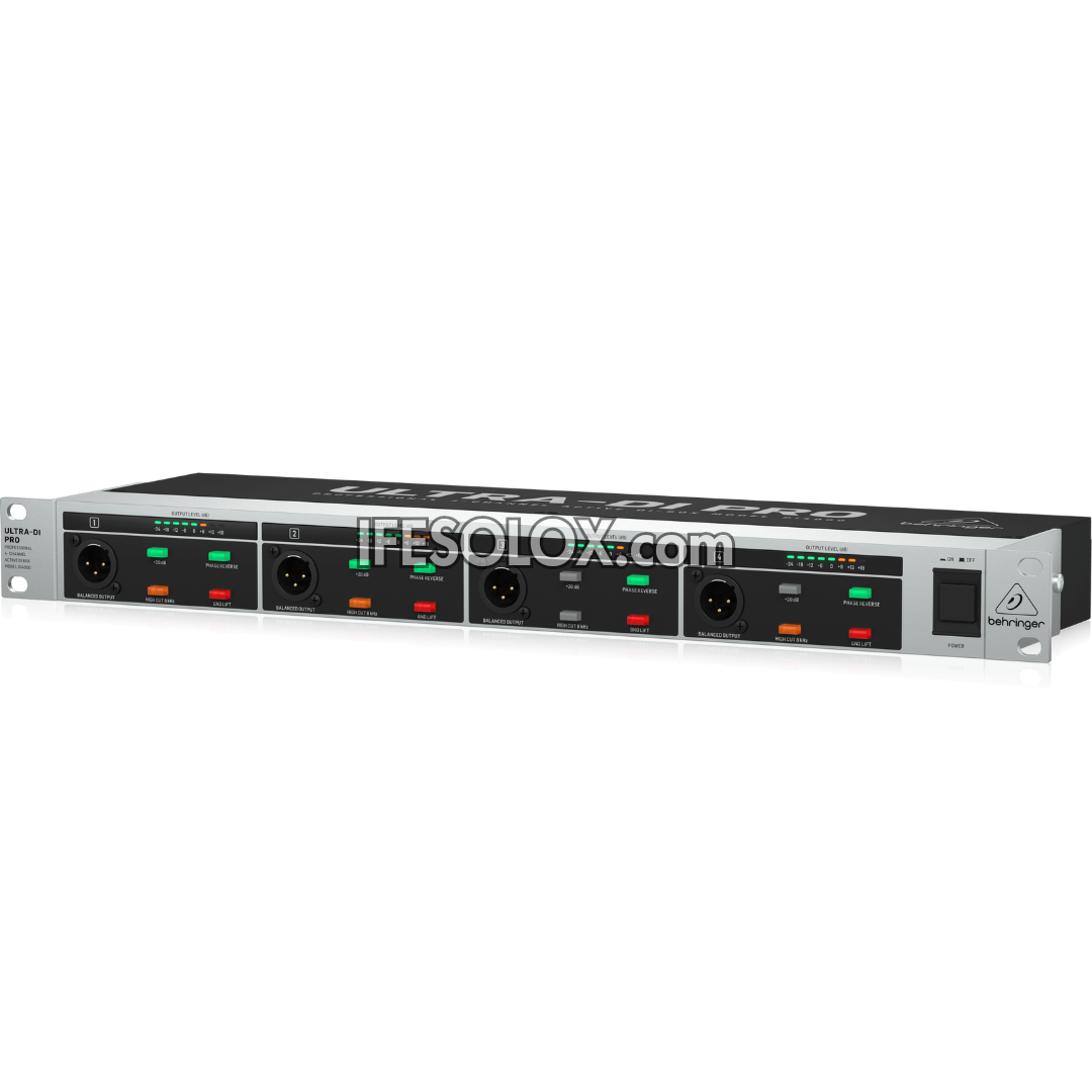Behringer DI4000 ULTRA-DI PRO Professional 4-Channel Active DI Box - Brand New