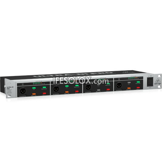 Behringer DI4000 ULTRA-DI PRO Professional 4-Channel Active DI Box - Brand New