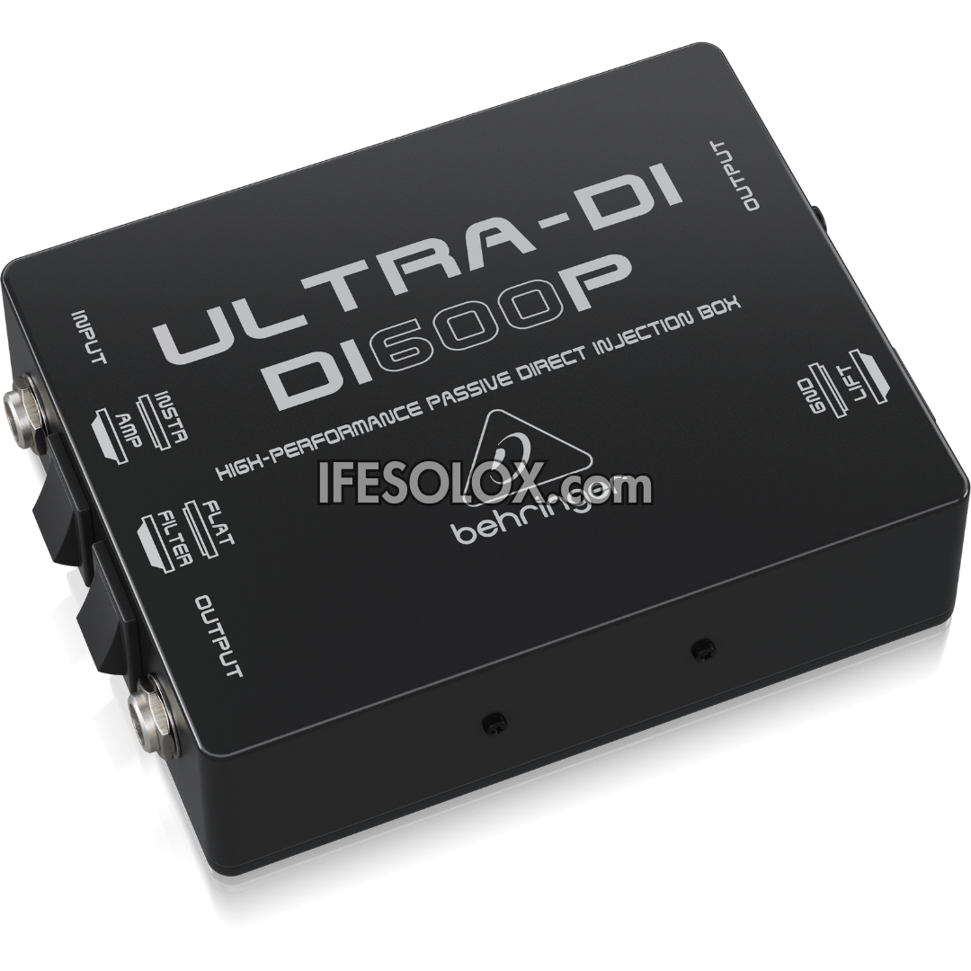 Behringer DI600P ULTRA-DI High Performance Passive DI Box - Brand New