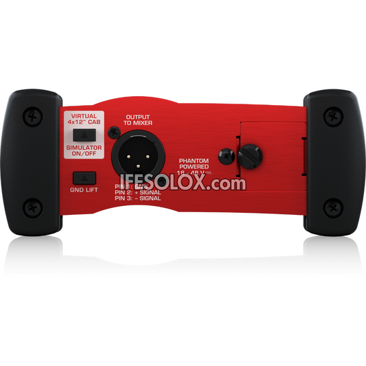 Behringer GI100 ULTRA-G Professional Battery/Phantom Powered DI Box with Guitar Speaker Emulation - Brand New