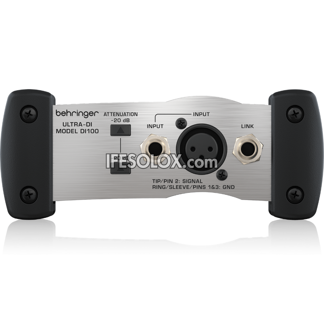 Behringer DI100 ULTRA-DI Professional Battery/Phantom Powered DI Box - Brand New