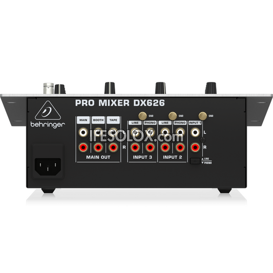 Behringer DX626 Professional 3-Channel DJ mixer with BPM Counter and VCA Control - Brand New