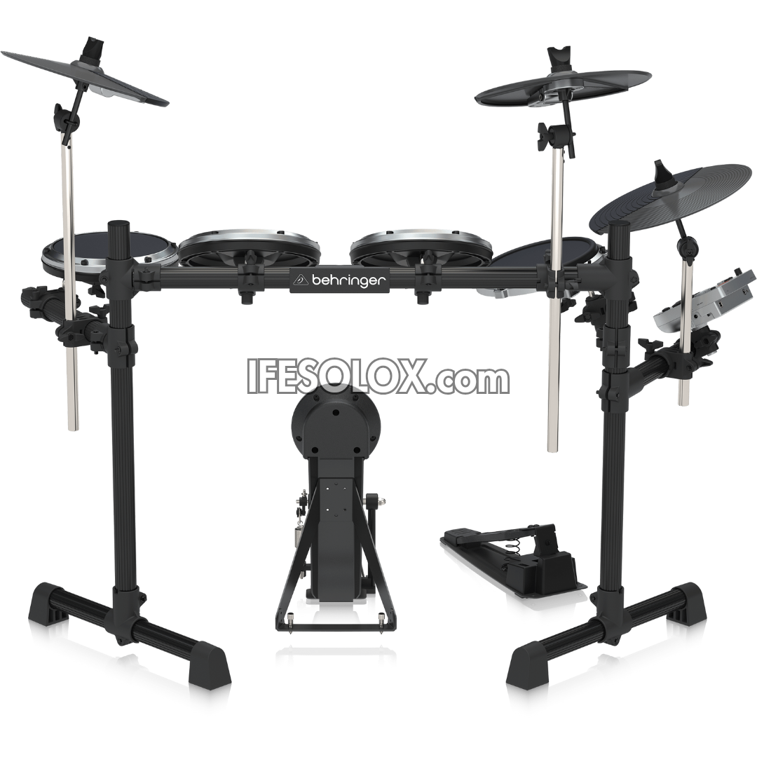 Behringer XD8USB 8-Piece Electronic Drum Set with 123 Sounds, 15 Drum Sets and USB Audio Interface - Brand New