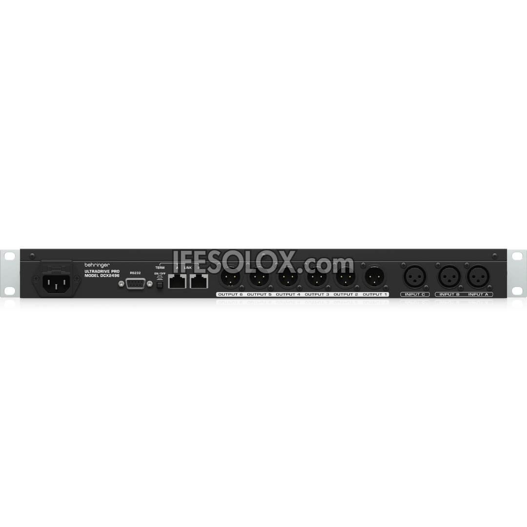 Behringer ULTRADRIVE PRO DCX2496 Ultra-High Precision Digital Loudspeaker Management System - Brand New