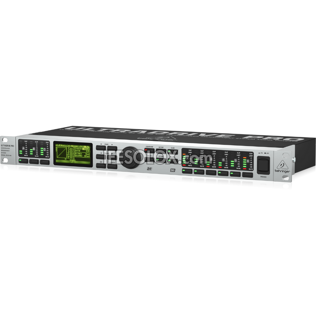 Behringer ULTRADRIVE PRO DCX2496 Ultra-High Precision Digital Loudspeaker Management System - Brand New