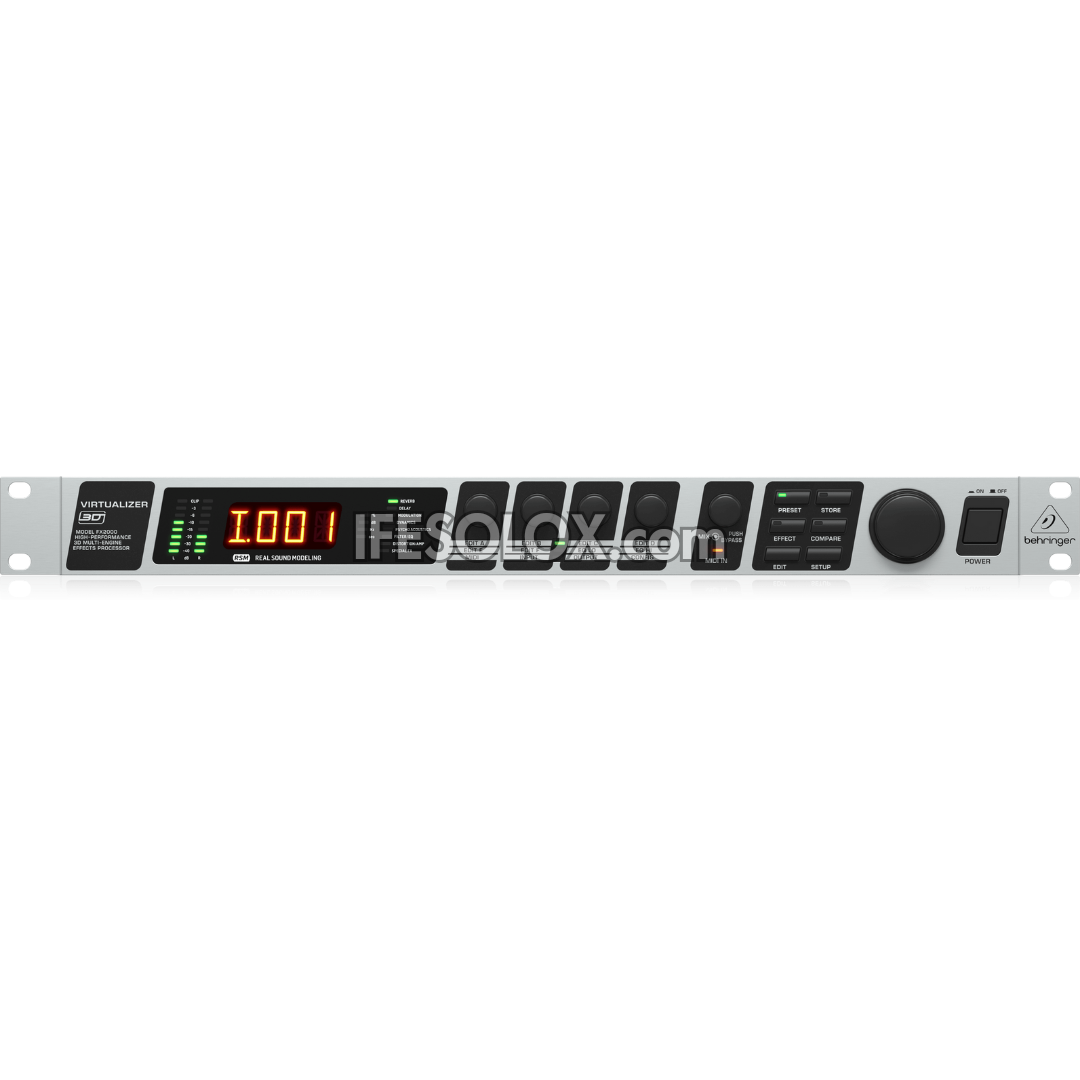 Behringer VIRTUALIZER 3D FX2000 High-Performance 3D Multi-Engine Effects Processor - Brand New