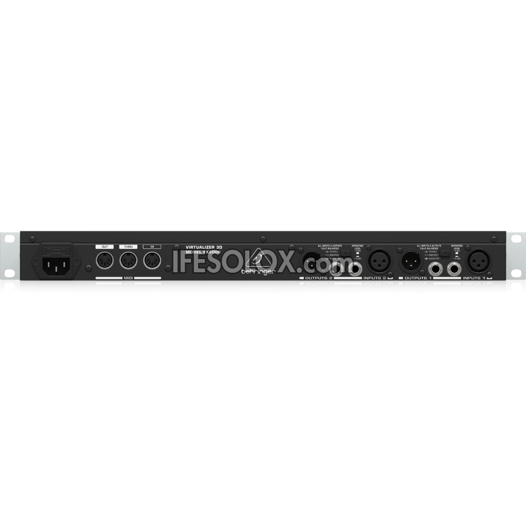 Behringer VIRTUALIZER 3D FX2000 High-Performance 3D Multi-Engine Effects Processor - Brand New