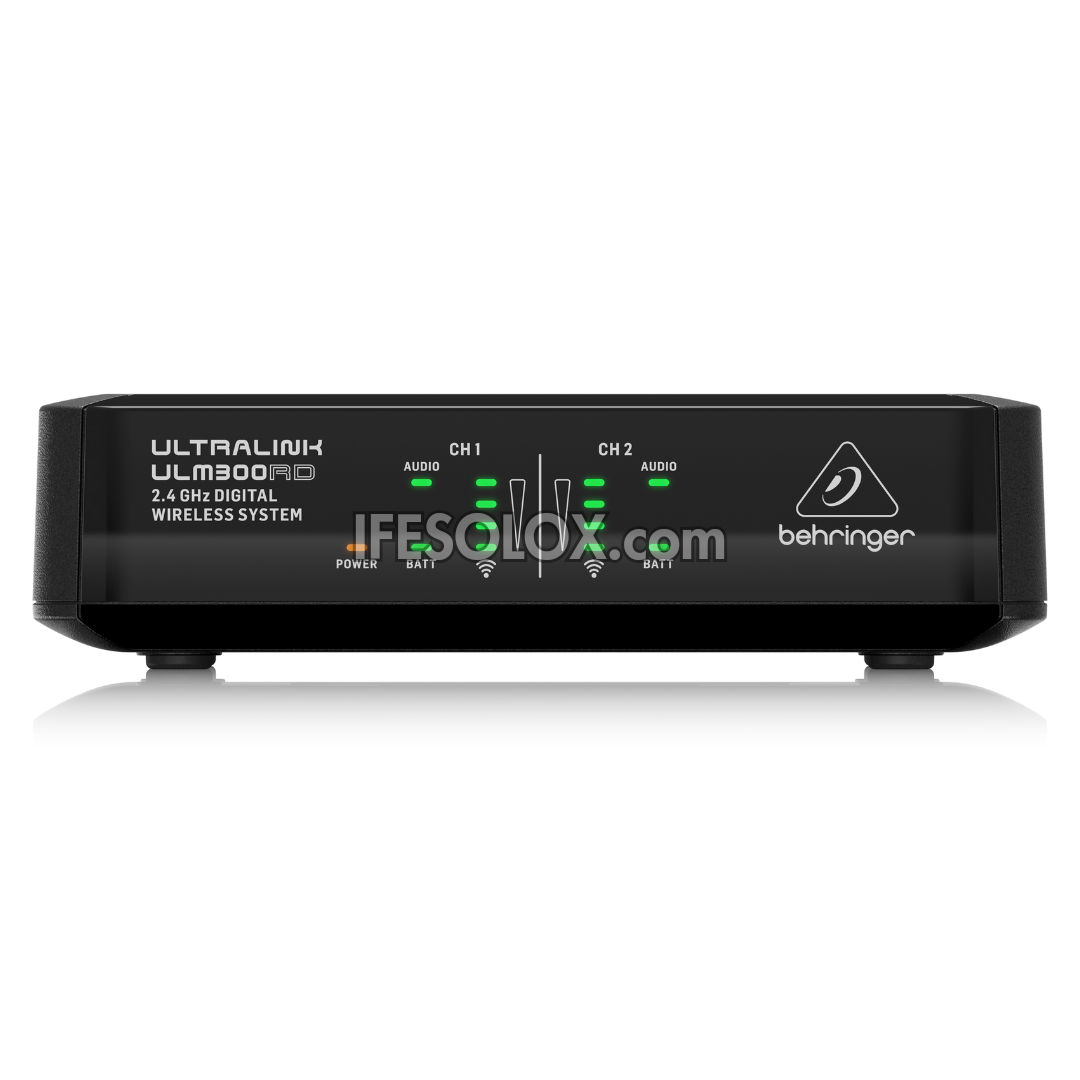 Behringer ULTRALINK ULM302MIC High Performance Dual (2-Way) Digital Wireless Dynamic Microphone - Brand New