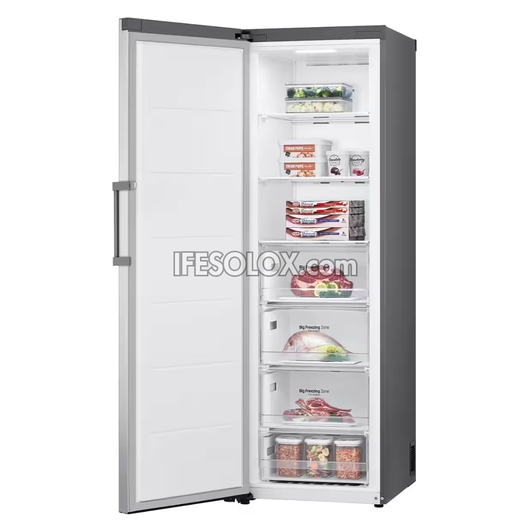 LG GC-B414ELFM 324L Smart Inverter Standing Freezer with Linear Cooling - Brand New