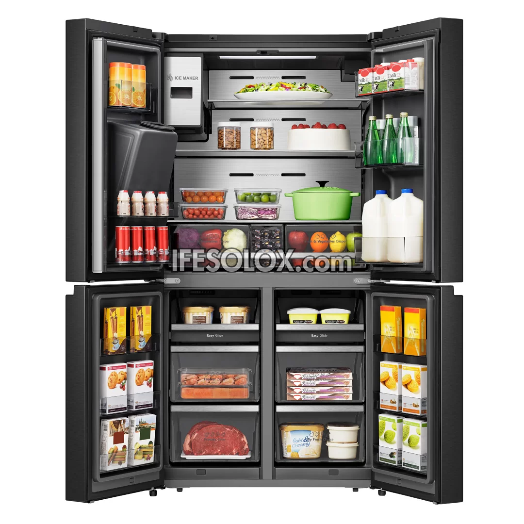 Hisense REF 68WCD-RC 538L Side by Side Inverter PureFlat Smart Refrigerator + 1 Year Warranty - Brand New
