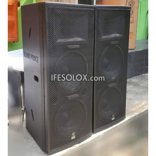 Sound Prince SP-134 Dual 15-inch Passive Mid Range Loudspeakers - Brand New