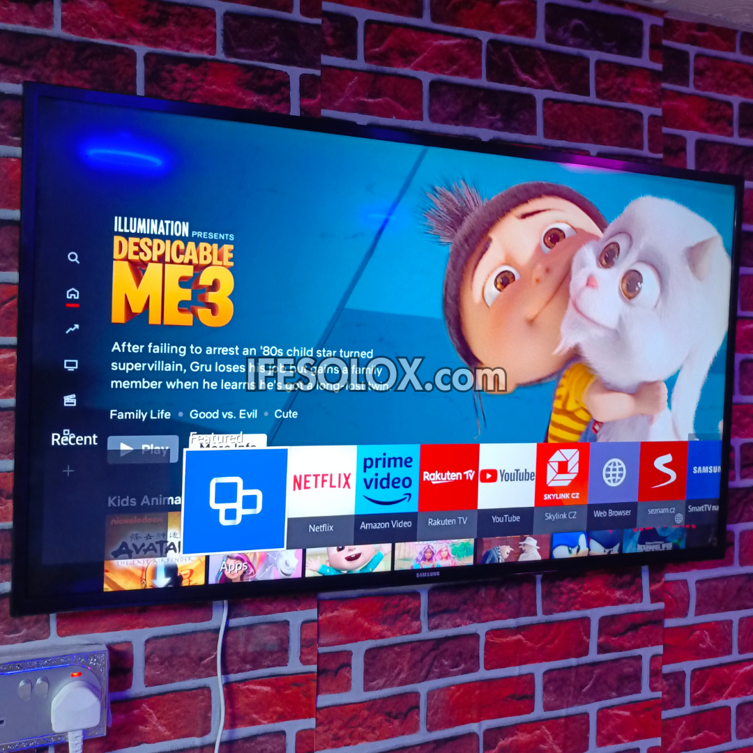 SAMSUNG 40 Inch UE40JU6000 Series Smart 4K UHD LED TV (WiFi, Miracast) - UK Used