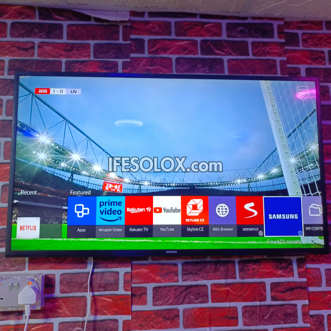 SAMSUNG 40 Inch UE40JU6000 Series Smart 4K UHD LED TV (WiFi, Miracast) - UK Used