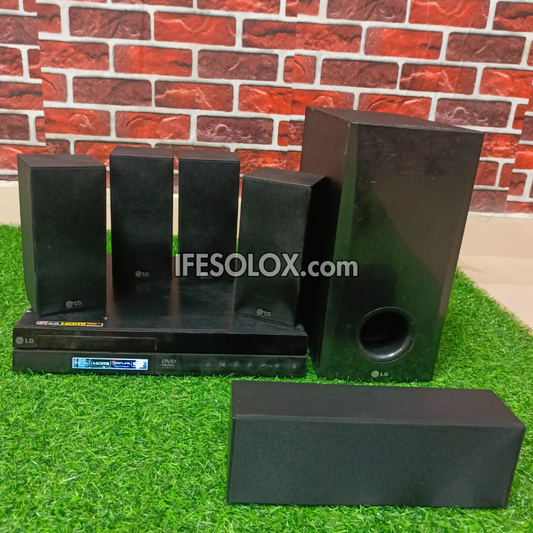 LG DH6620S 5.1Ch 850W DVD Home Theater System (USB, FM, Aux, HDMI Out) - Foreign Used