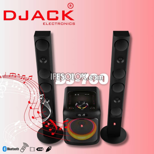 DJ DJ700 2.1Ch High-Class Bass Blast Bluetooth Home Cinema Theater - Brand New