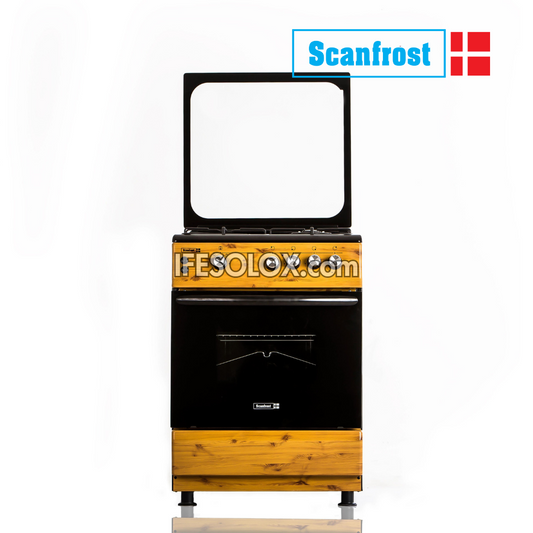 ScanFrost CK6312NG 60x60 (3+1) Premium Oven Gas Cooker with 3 Gas Burners and 1 Electric Plate - Brand New