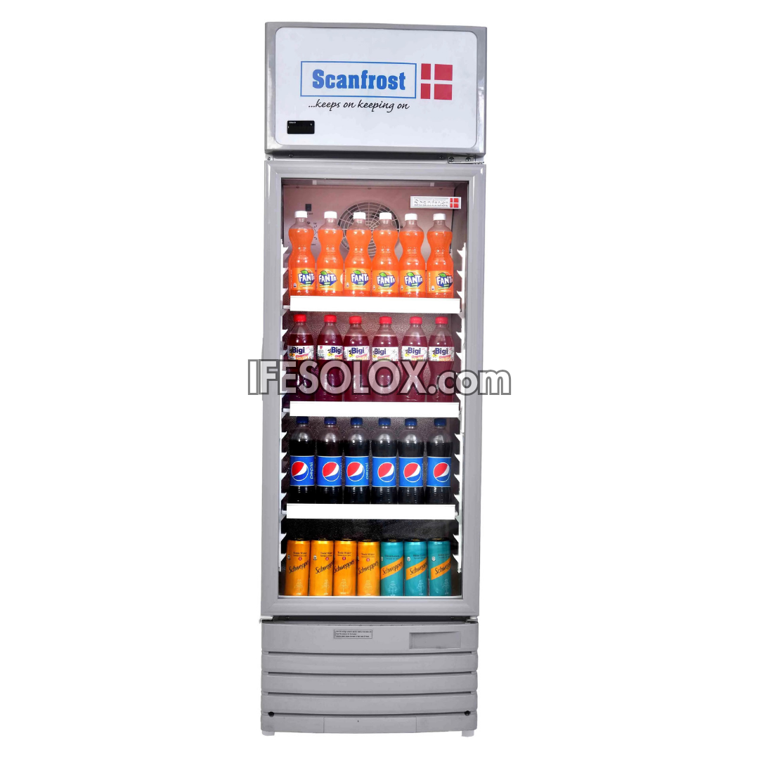 ScanFrost SFUC200 200L Single Door Showcase Beverage Chiller - Brand New