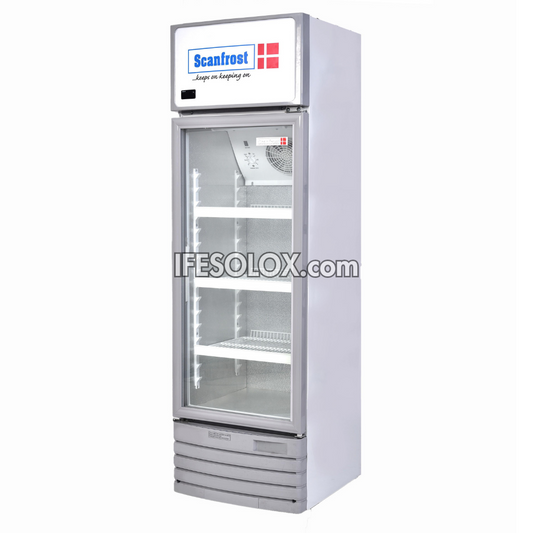 ScanFrost SFUC200 200L Single Door Showcase Beverage Chiller - Brand New