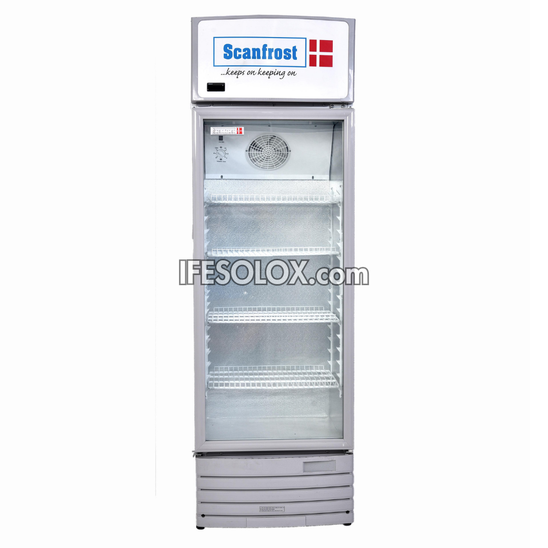 ScanFrost SFUC300 300L Single Door Showcase Beverage Chiller - Brand New