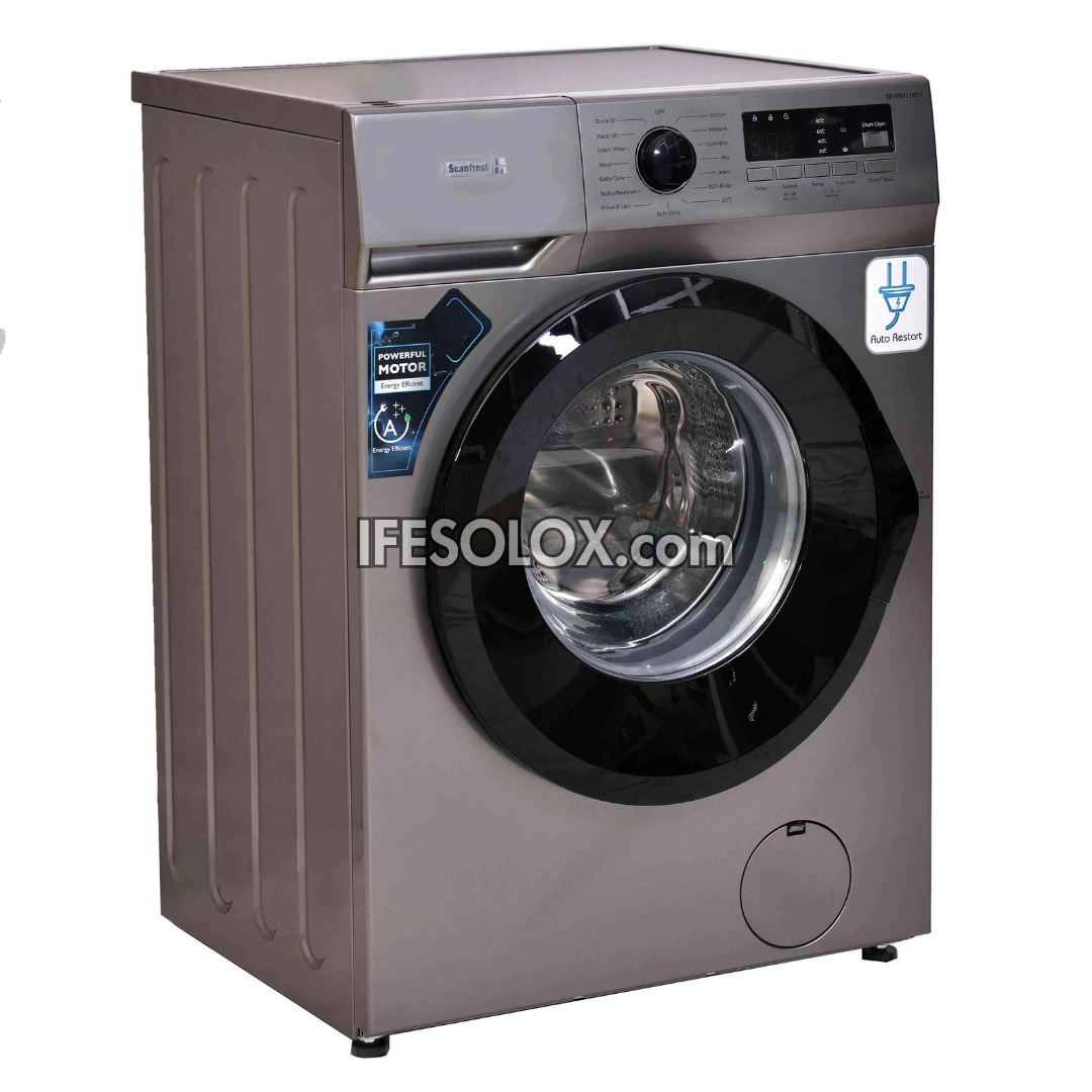 ScanFrost SFWMFL8001 8kg Automatic Front Load Washing Machine - Brand New