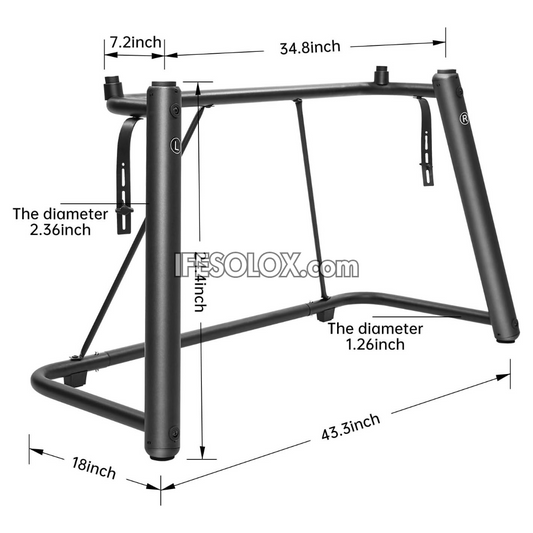 Sturdy U-Shaped Musical Keyboard (Piano) Stand - Brand New