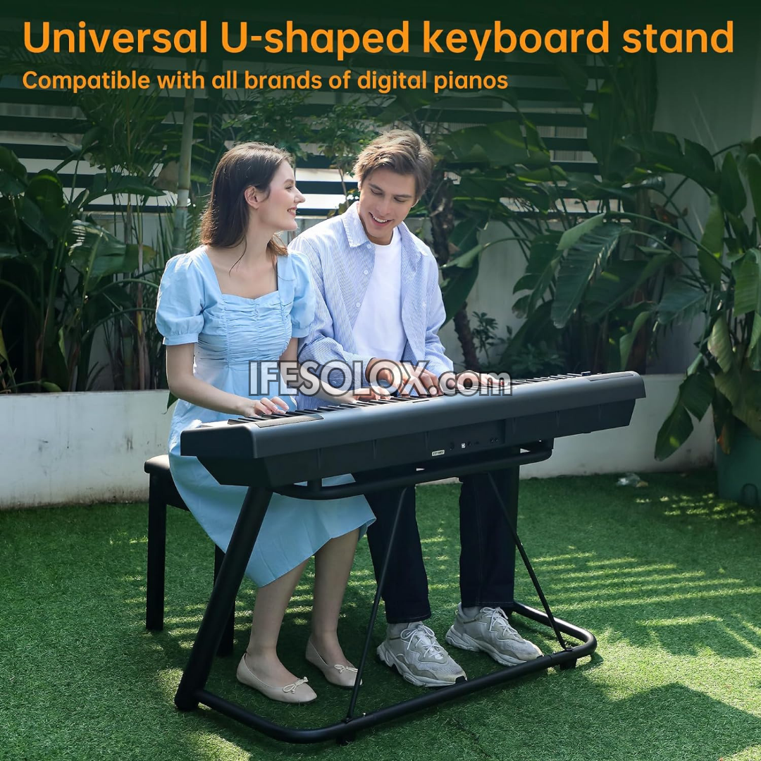 Sturdy U-Shaped Musical Keyboard (Piano) Stand - Brand New
