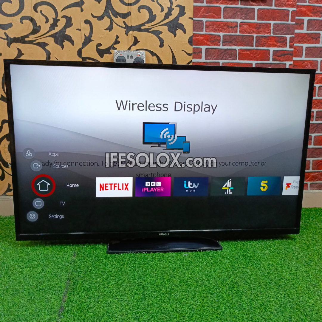 Hitachi 50 inch 50HK6100U Smart 4K UHD LED TV (WiFi, Wireless Display) - Foreign Used