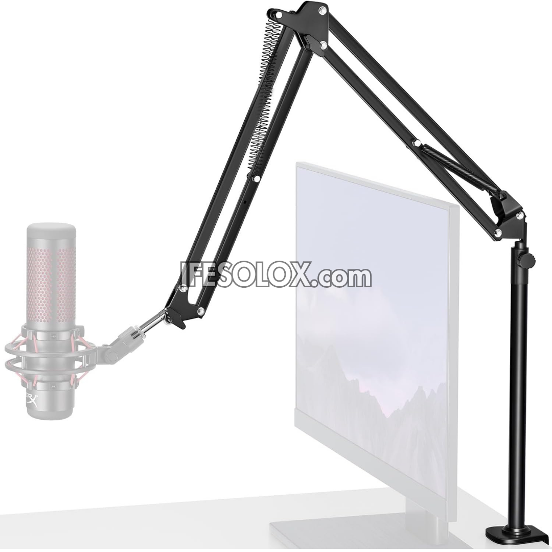 Desktop Overhead Boom Arm Microphone Stand - Brand New