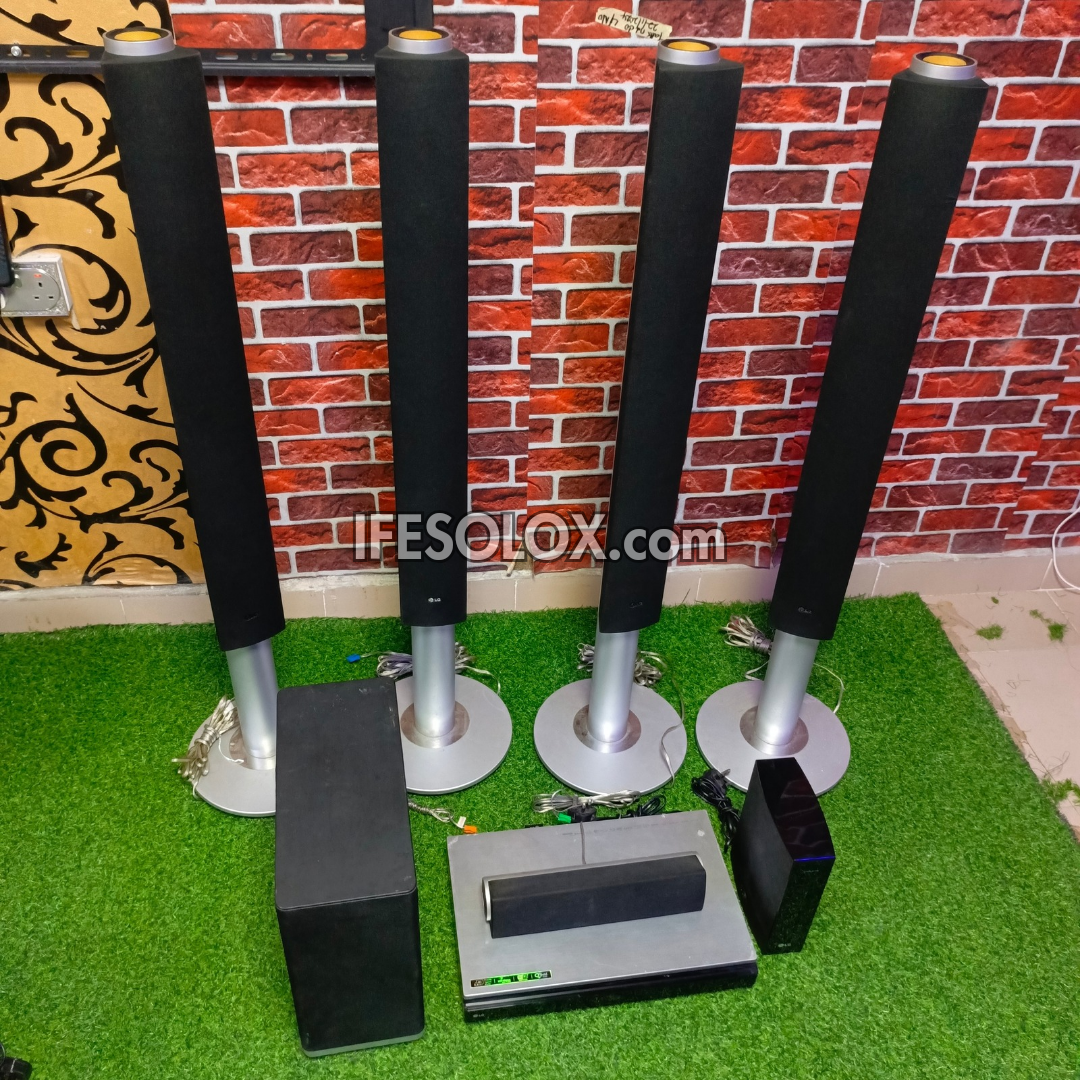 LG BH9540TW 9.1Ch 1460W Smart 4K Bluetooth 3D Blu-ray DVD Home Cinema System (WiFi, Miracast) - Foreign Used