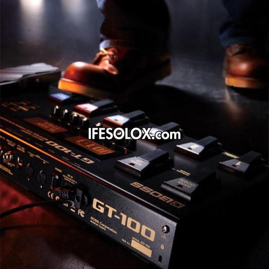 BOSS GT-100 Guitar Multi-Effects Pedal Processor with USB Audio Interface - Brand New