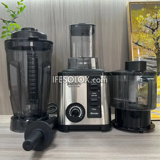 BARDEFU BF-5042 3Liters 9,500Watts High-speed 3-in-1 Power Blender - Brand New