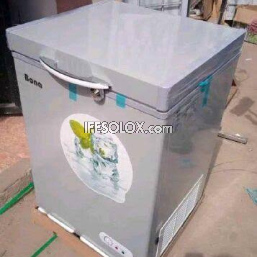BONA 118-Liters Solar Chest Deep Freezer (BD-001) with AC and DC input - Brand New