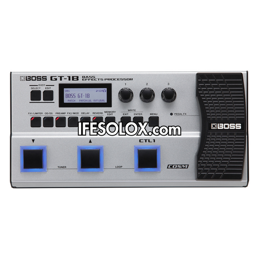 BOSS GT-1B Bass Multi-Effects Pedal Processor + USB Audio Interface - Brand New