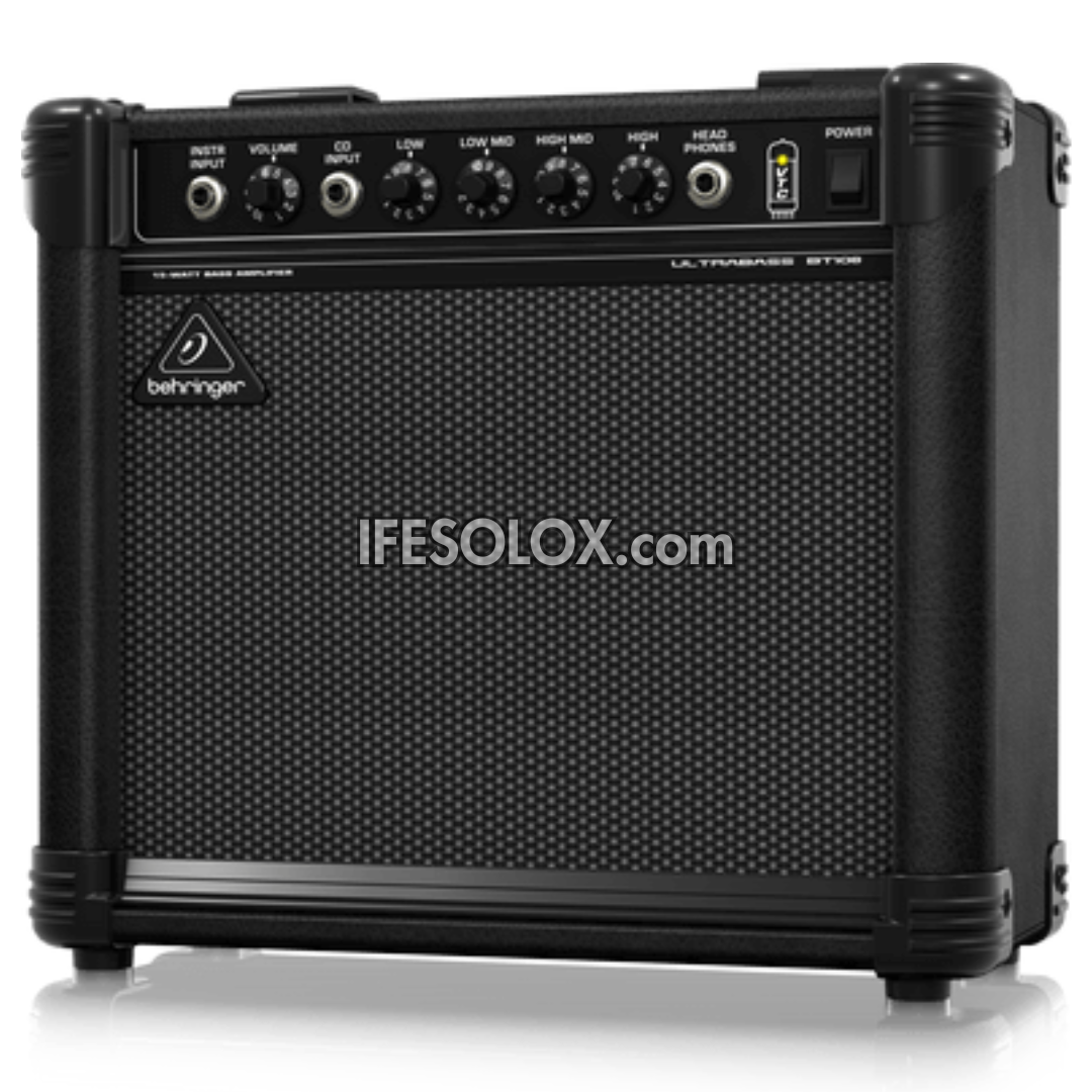 Behringer BT108 Ultra Compact Bass Amplifier with VTC-Technology and Original 8" Bugera Speaker - Brand New