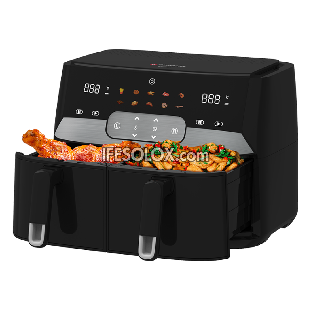 Binatone BAF-9000 9Liter Double Door Air Fryer - Brand New