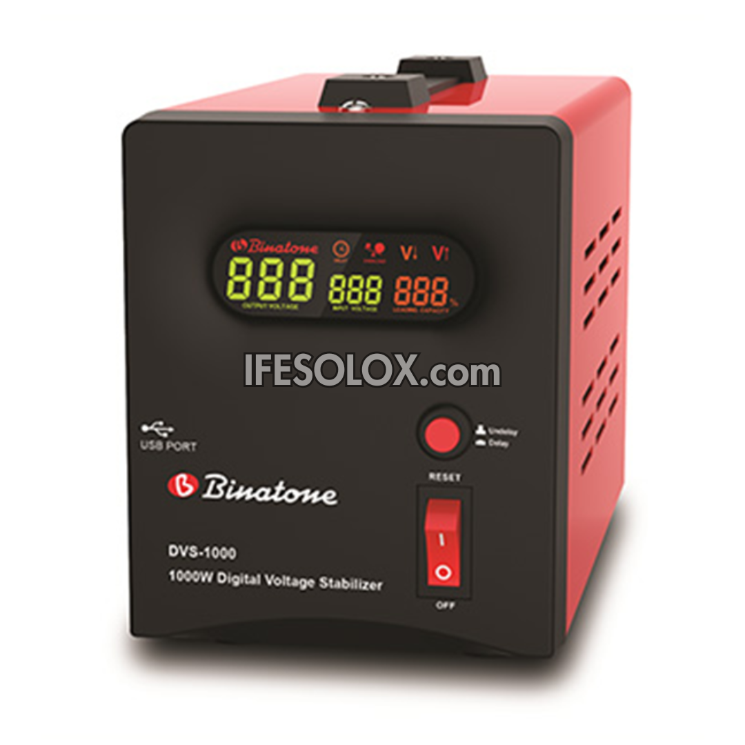 Binatone DVS-1000 1000Watts Digital Voltage Stabilizer - Brand New