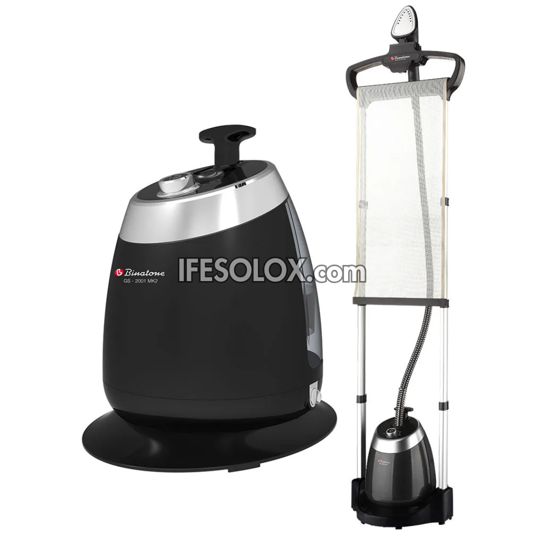 Binatone GS-2001 MK2 1500W Standing Garment Steamer for Clothes - Brand New