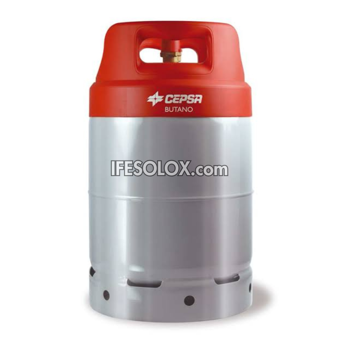 CEPSA 12.5kg Steel Cooking Gas Cylinder with Rustproof Handle