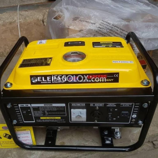 CONSTANT ELEPAQ SV2200 1.1KVA 100% Pure Copper Manual Petrol Generator - Brand New