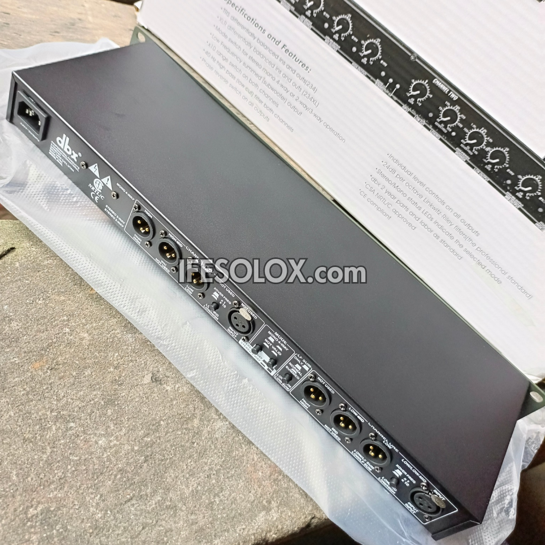 DBX 234/234XL Stereo 2/3 Way, Mono 4-Way Crossover