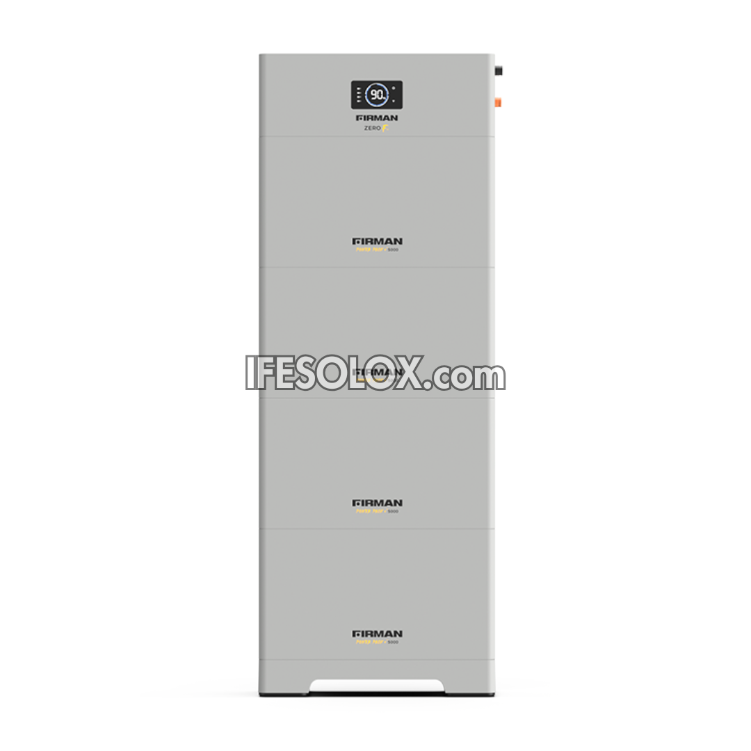 FIRMAN 20KWH Wireless Stackable Lithium-ion Battery with 51.2V Rating (ZF-20) - Brand New