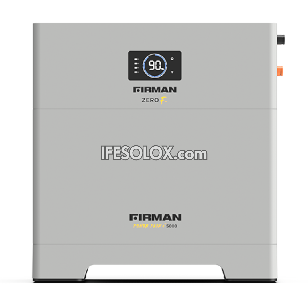 FIRMAN 5KWH Wireless Stackable Lithium-ion Battery with 51.2V Rating (ZF-5) - Brand New