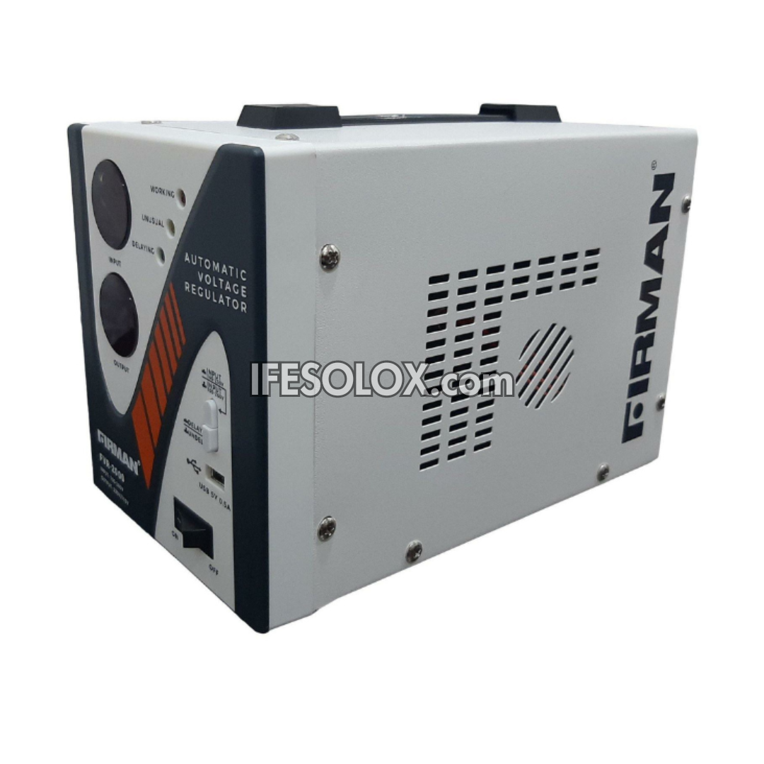 FIRMAN FVR-1000 1000watts Stabilizer with USB Charging Port - Brand New